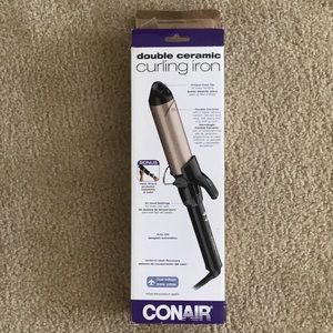 Conair double ceramic curling iron 1 1/2inch